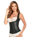 Women's Short Torso Latex Vest- 2027DS